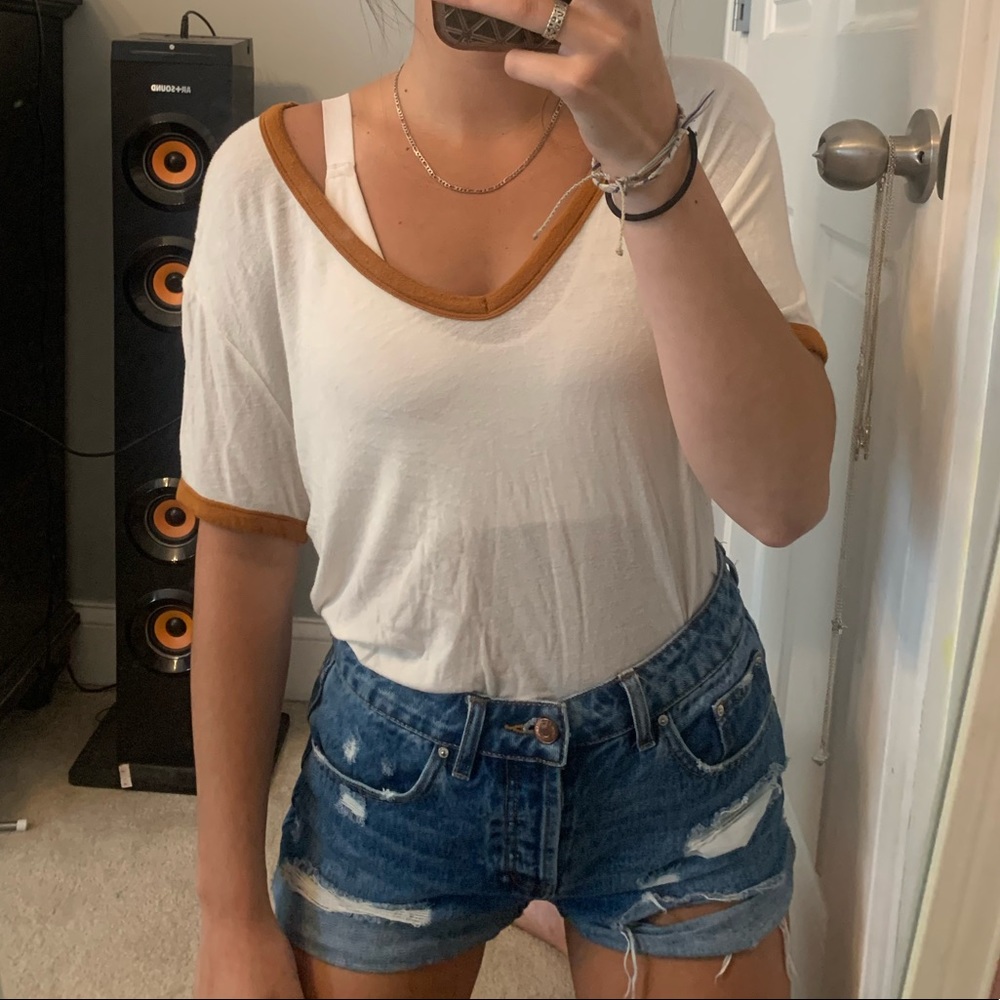 White pacsun shirt